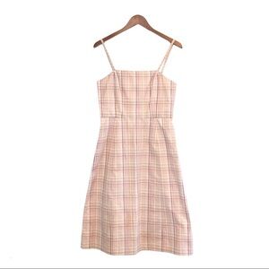 🌈 6/$60, JCrew A-Line Mini, Plaid Dress, Size 6